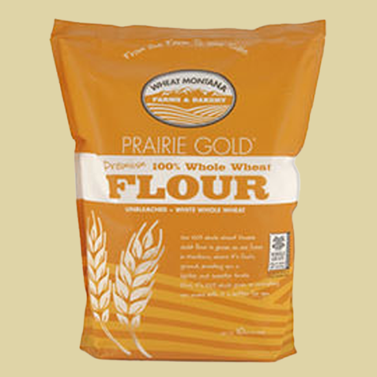 Prairie Gold Whole Wheat Flour - Wheat Montana (10 Pound Bag) - Click Image to Close